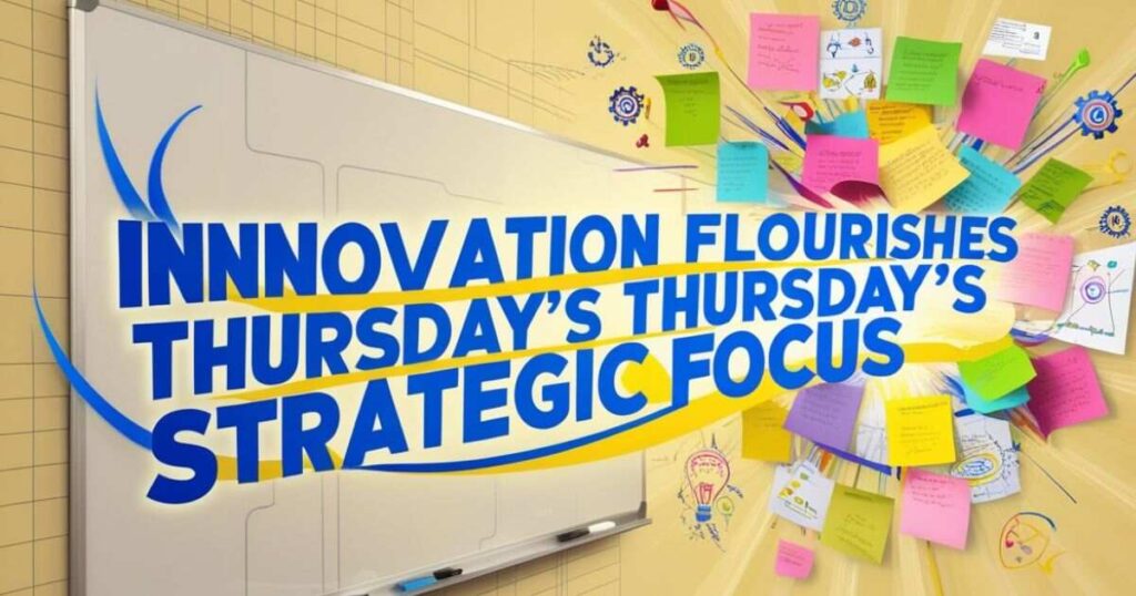 Thursday Positive Quotes  "Innovation flourishes in Thursday's strategic focus." 