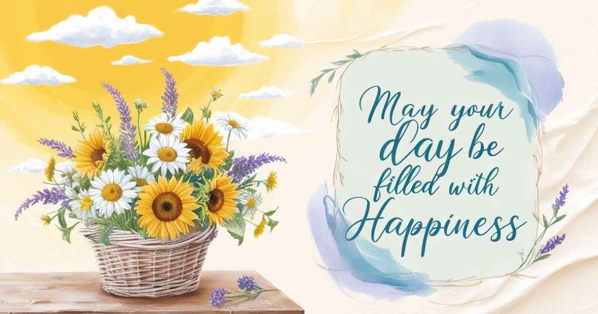 May Your Day Be Filled with Happiness