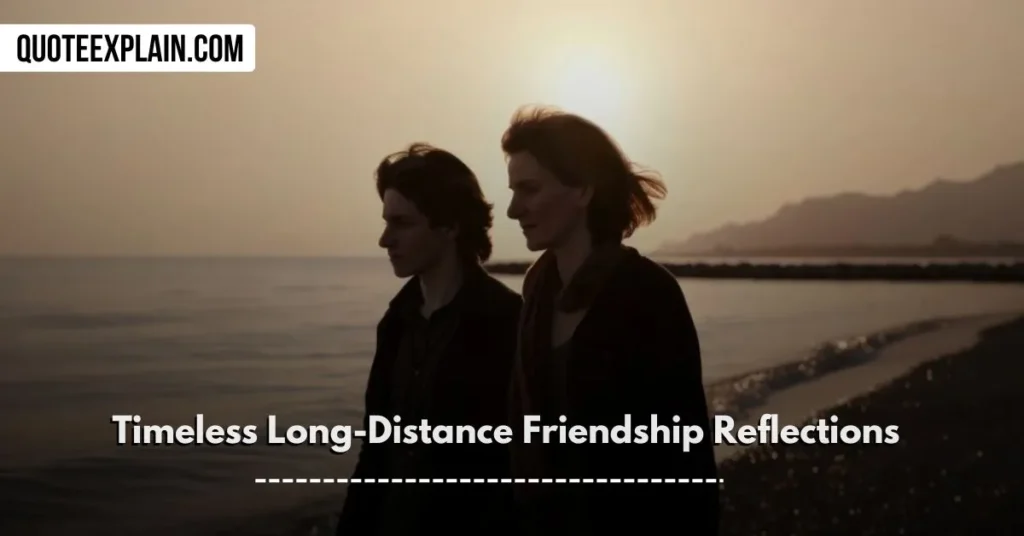 Timeless Long-Distance Friendship Reflections