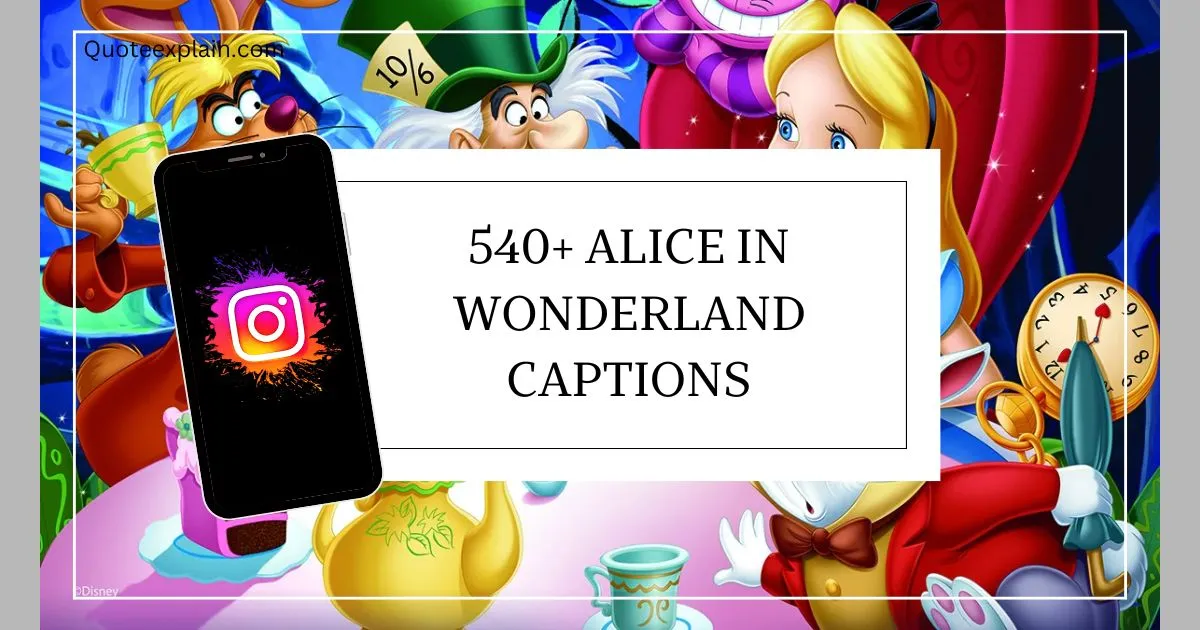 Alice in Wonderland Captions