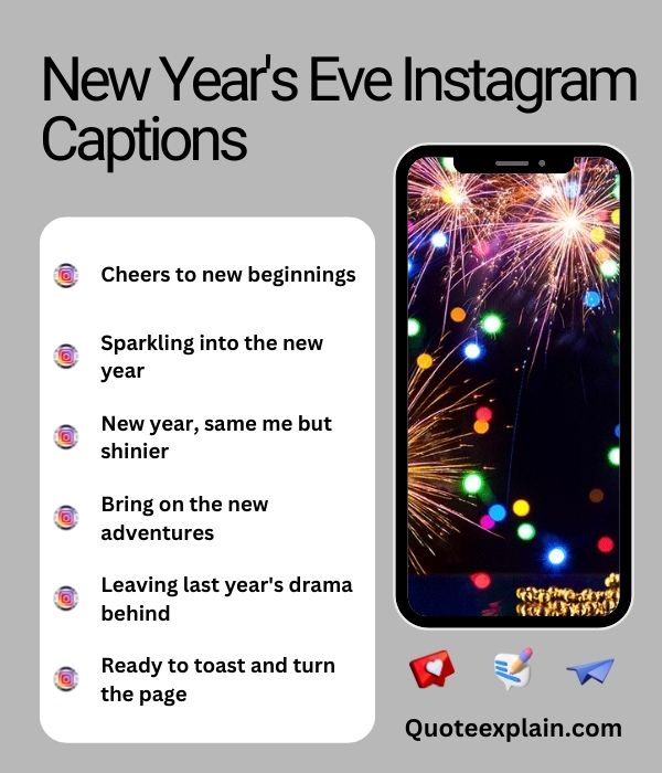 New Year's Eve Instagram Captions